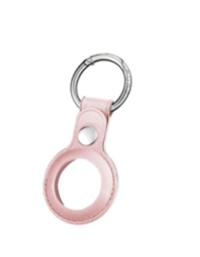 Puro Apple Airtag Sky Case with Carabiner - Rose