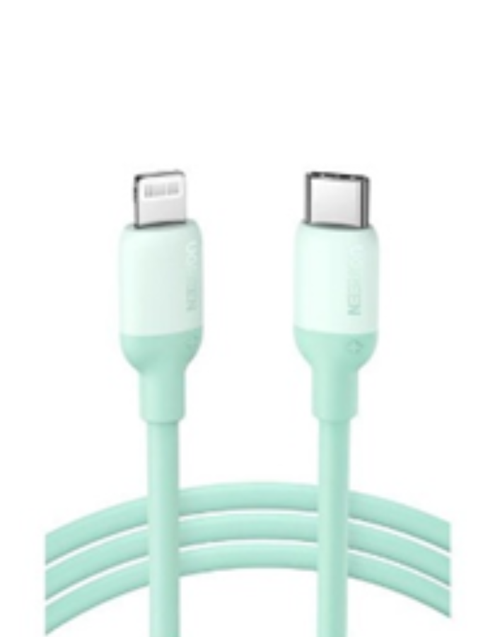 Ugreen MFI USB Type C - Lightning Data Cable1M - Green
