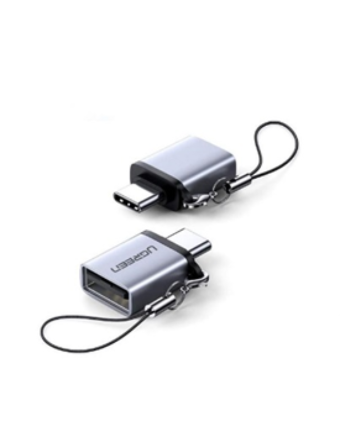 Ugreen Type-C  to USB-A 3.0 Adapter with Lanyard - Grey 1 piece