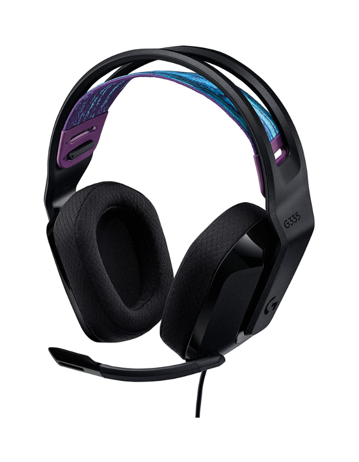 Logitech G335 Wired Gaming Headset - Black