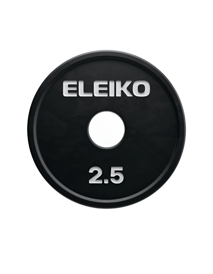 Eleiko Single Change Plate Black - 2.5 kg - Premium  from shopiqat - Just $18! Shop now at shopiqat