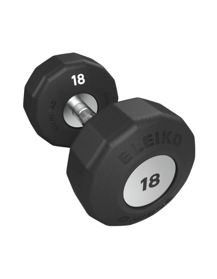 Eleiko Rotating Evo Single Dumbbell - 18 kg - Premium  from shopiqat - Just $97.900! Shop now at shopiqat