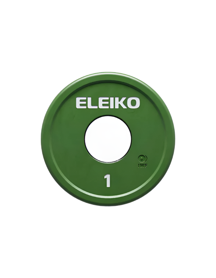Eleiko IWF Single Change Plate - 1 kg - Premium  from shopiqat - Just $14! Shop now at shopiqat