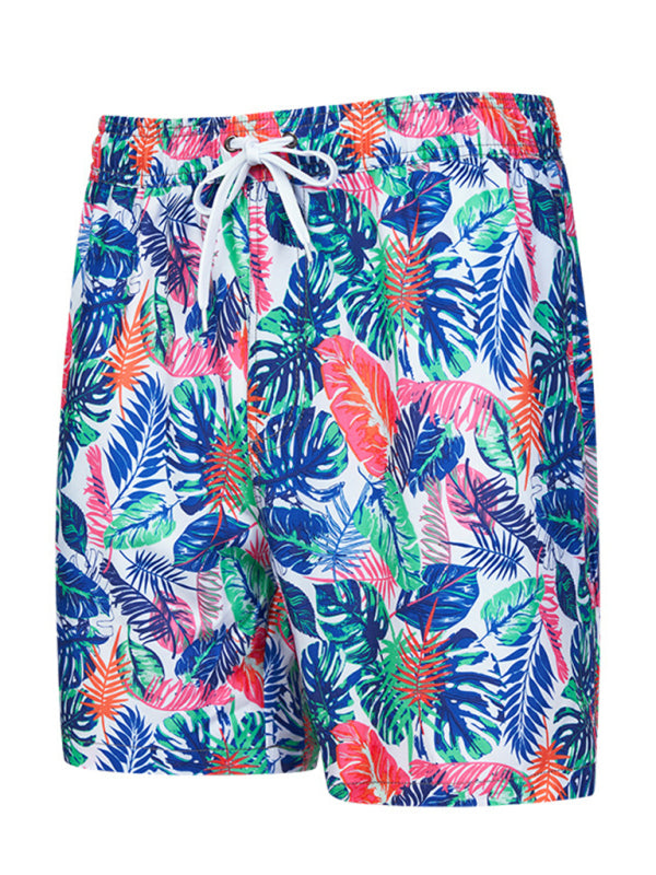 SHOPIQAT New Arrival Men's Seaside Travel Casual Shorts Sports Surfing Swimming Trunks Casual Cropped Pants - Premium  from shopiqat - Just $6.200! Shop now at shopiqat