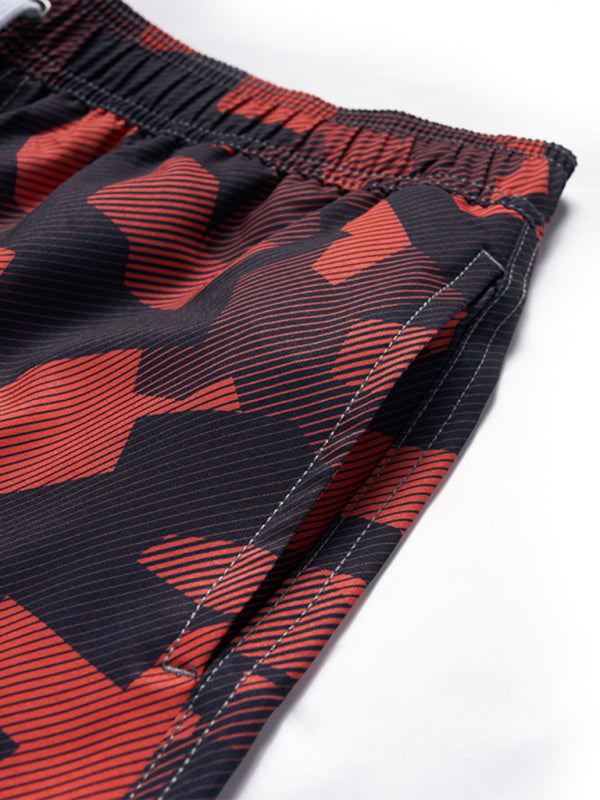 SHOPIQAT New Arrival Men's Seaside Travel Casual Shorts Sports Surfing Swimming Trunks Casual Cropped Pants - Premium  from shopiqat - Just $6.200! Shop now at shopiqat