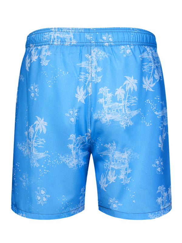 SHOPIQAT New Arrival Men's Seaside Travel Casual Shorts Sports Surfing Swimming Trunks Casual Cropped Pants - Premium  from shopiqat - Just $6.200! Shop now at shopiqat