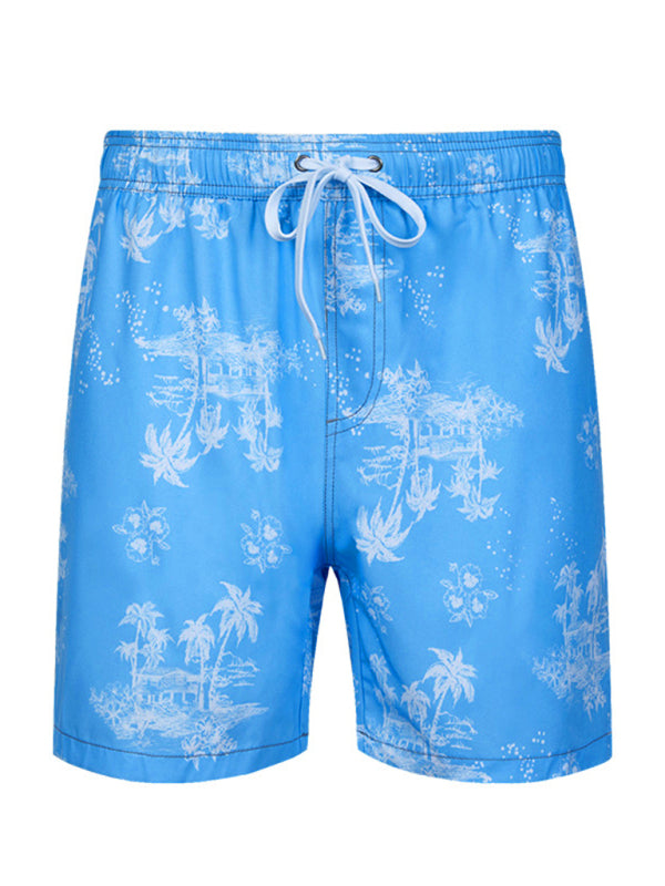 SHOPIQAT New Arrival Men's Seaside Travel Casual Shorts Sports Surfing Swimming Trunks Casual Cropped Pants - Premium  from shopiqat - Just $6.200! Shop now at shopiqat