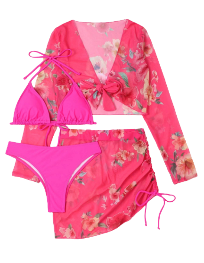 SHOPIQAT 2-Pieces Floral Bikini
