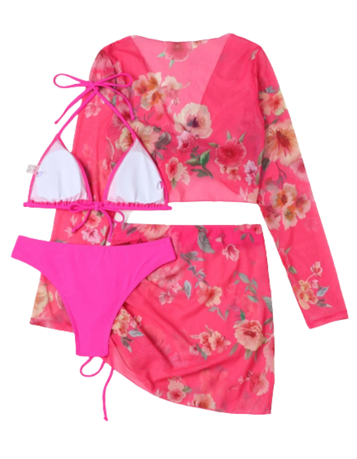 SHOPIQAT 2-Pieces Floral Bikini