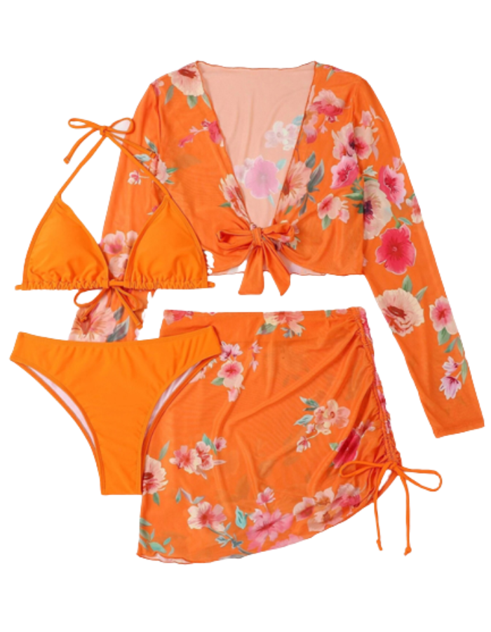 SHOPIQAT 2-Pieces Floral Bikini