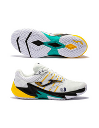 Joma T.Open Padel Shoes - White/Gold - Premium  from shopiqat - Just $28! Shop now at shopiqat