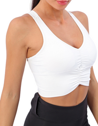 SHOPIQAT Medium Strength Shockproof Support Sports Bra