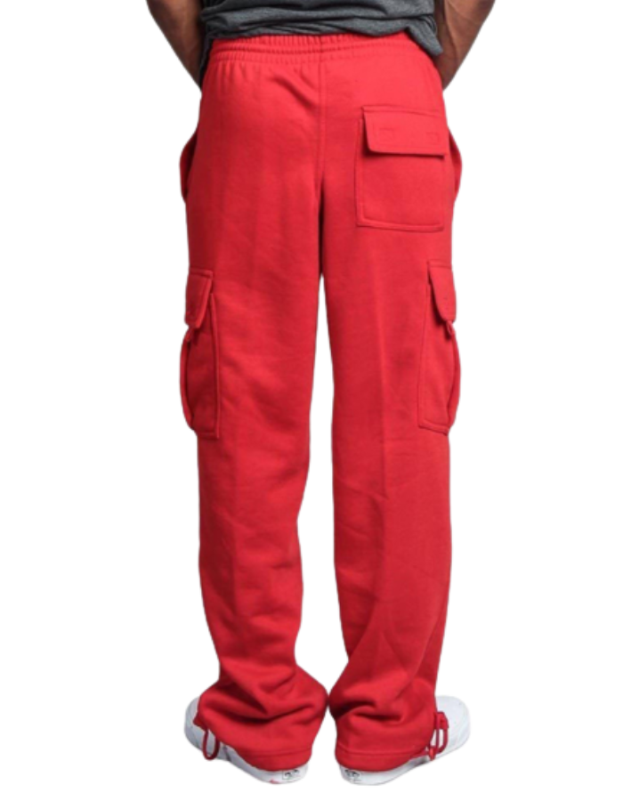 SHOPIQAT Drawstring Waist Cargo Pants