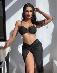 SHOPIQAT Split 3-Pieces Swimsuit