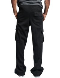SHOPIQAT Drawstring Waist Cargo Pants