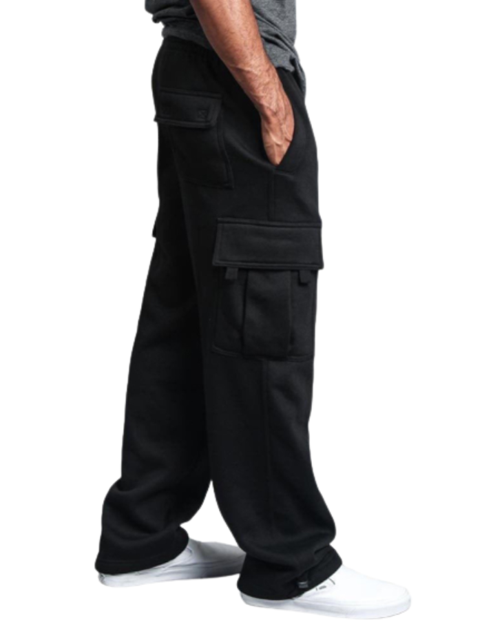 SHOPIQAT Drawstring Waist Cargo Pants