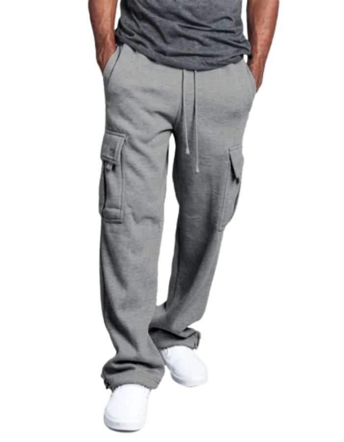 SHOPIQAT Drawstring Waist Cargo Pants