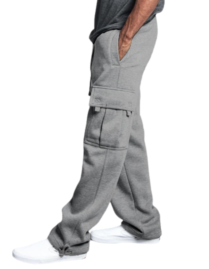SHOPIQAT Drawstring Waist Cargo Pants