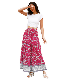 SHOPIQAT Ladies Casual Fashion Boho Skirt - Premium  from shopiqat - Just $6.950! Shop now at shopiqat