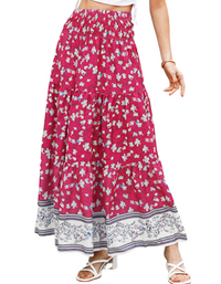 SHOPIQAT Ladies Casual Fashion Boho Skirt - Premium  from shopiqat - Just $6.950! Shop now at shopiqat