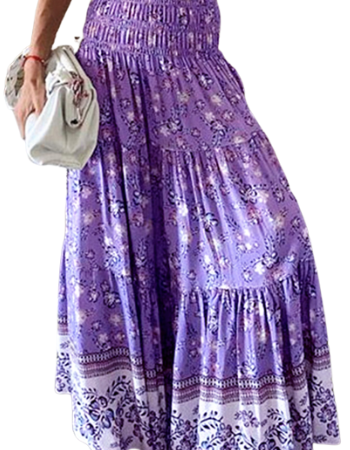 SHOPIQAT Ladies Casual Fashion Boho Skirt - Premium  from shopiqat - Just $6.950! Shop now at shopiqat