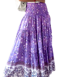 SHOPIQAT Ladies Casual Fashion Boho Skirt - Premium  from shopiqat - Just $6.950! Shop now at shopiqat