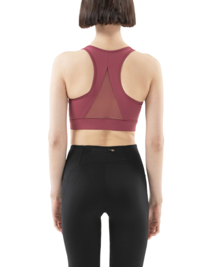 SHOPIQAT Front Zipper Shockproof Sports Bra