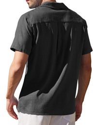 SHOPIQAT Linen Resort Shirt