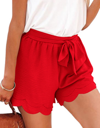 SHOPIQAT Butterfly End Waist Lounge Short with Belt - Premium  from shopiqat - Just $5.400! Shop now at shopiqat