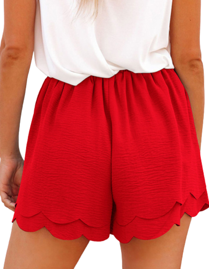 SHOPIQAT Butterfly End Waist Lounge Short with Belt - Premium  from shopiqat - Just $5.400! Shop now at shopiqat