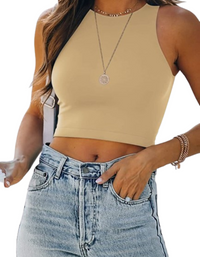 SHOPIQAT Essential Crop Tank - Premium  from shopiqat - Just $3.750! Shop now at shopiqat