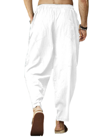 SHOPIQAT Lantern Pencil Pants
