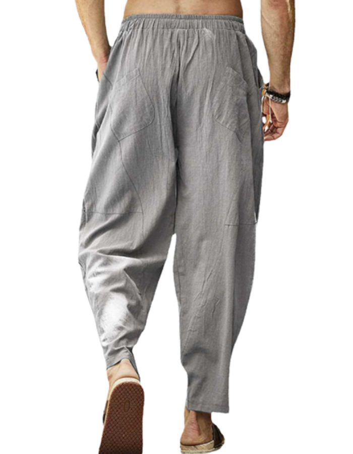 SHOPIQAT Lantern Pencil Pants