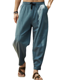 SHOPIQAT Lantern Pencil Pants