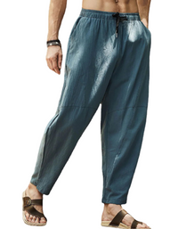 SHOPIQAT Lantern Pencil Pants