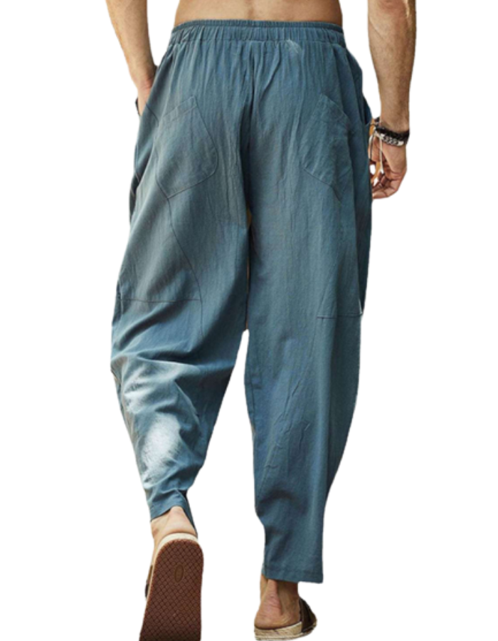 SHOPIQAT Lantern Pencil Pants