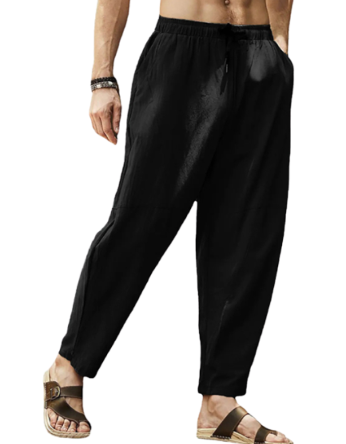 SHOPIQAT Lantern Pencil Pants