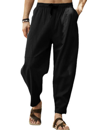 SHOPIQAT Lantern Pencil Pants