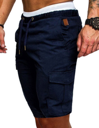 SHOPIQAT Double-knit Cargo Shorts