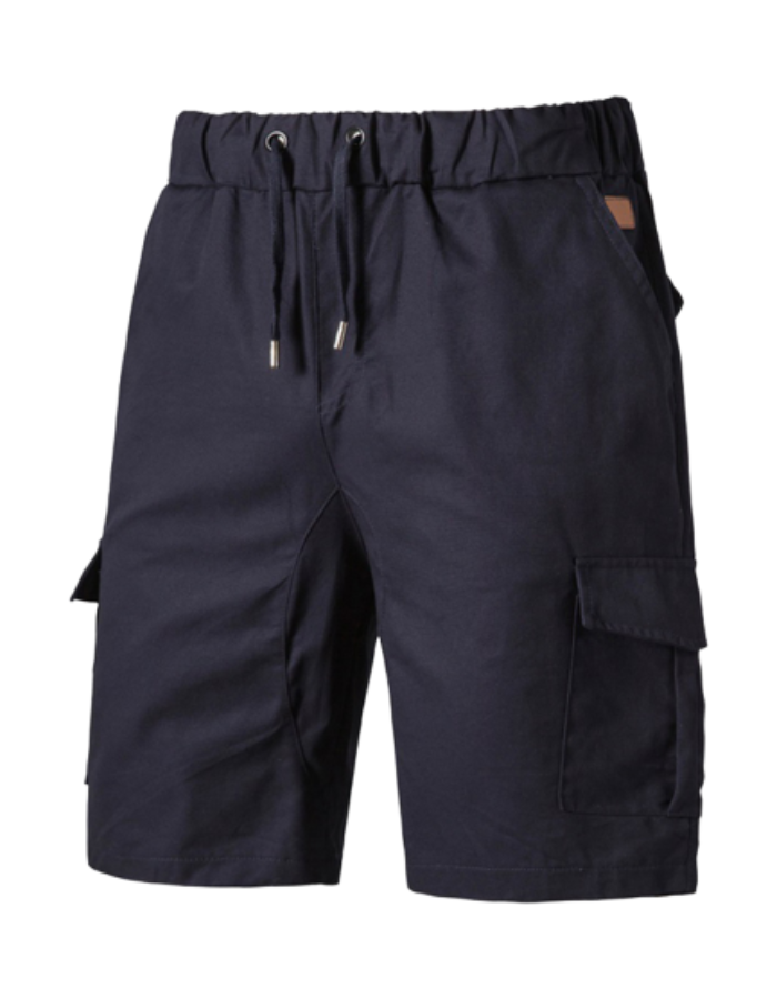 SHOPIQAT Double-knit Cargo Shorts