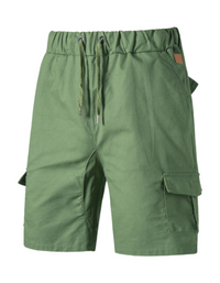 SHOPIQAT Double-knit Cargo Shorts