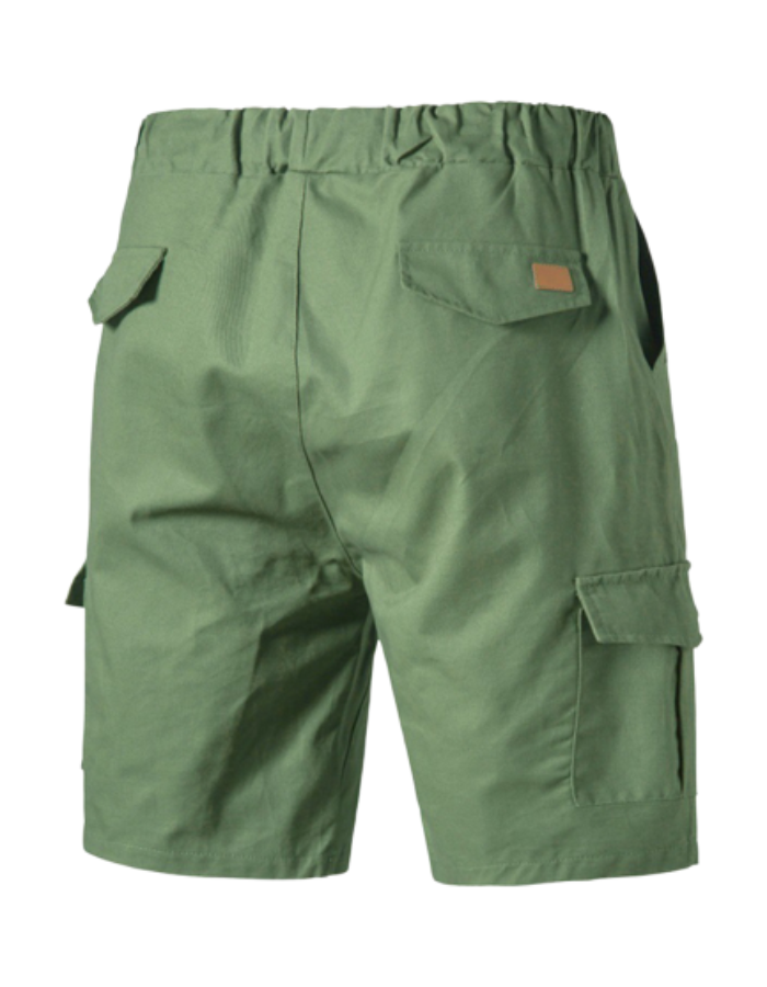 SHOPIQAT Double-knit Cargo Shorts