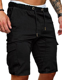 SHOPIQAT Double-knit Cargo Shorts