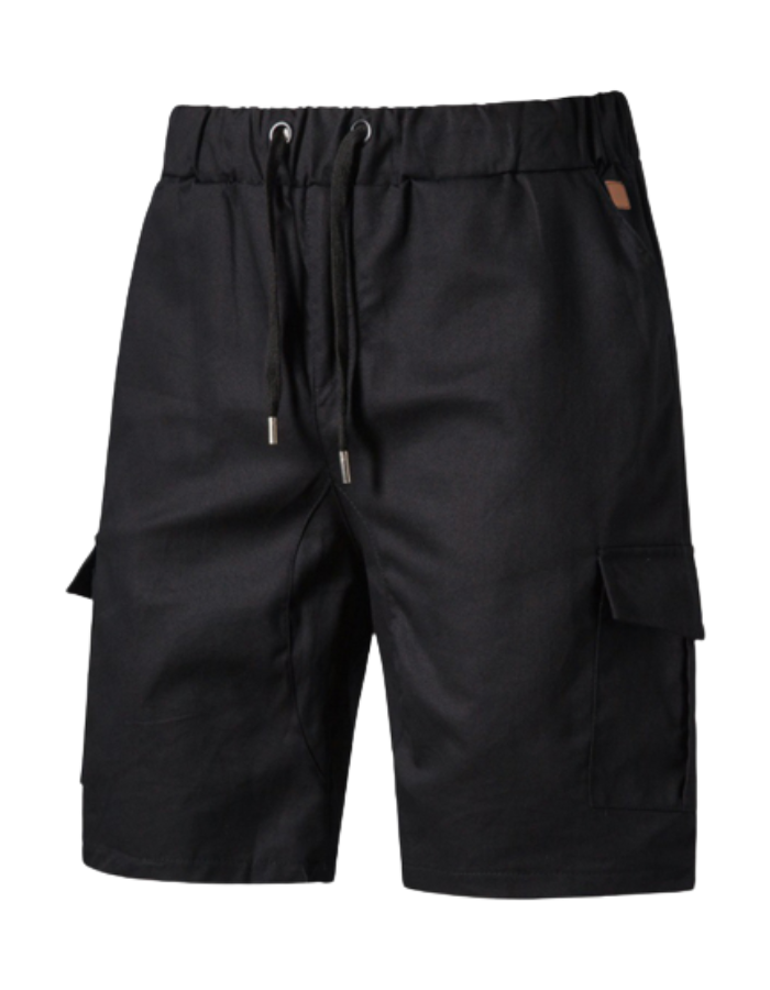 SHOPIQAT Double-knit Cargo Shorts
