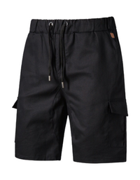 SHOPIQAT Double-knit Cargo Shorts