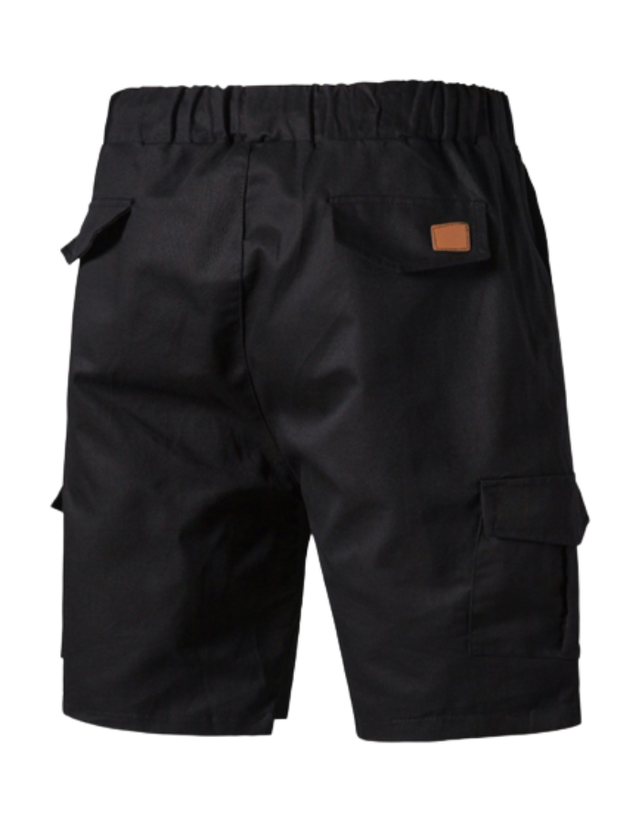 SHOPIQAT Double-knit Cargo Shorts