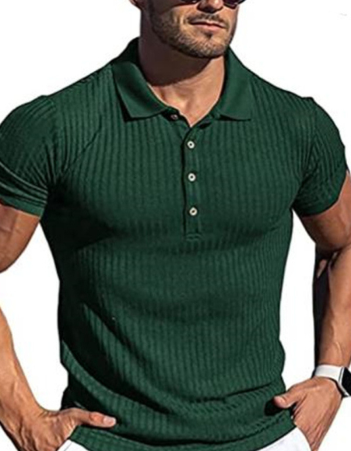 SHOPIQAT Slim Fit Polo Shirt