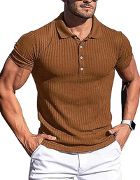 SHOPIQAT Slim Fit Polo Shirt