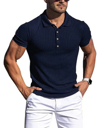 SHOPIQAT Slim Fit Polo Shirt