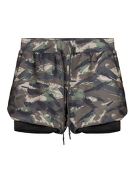 SHOPIQAT 2-in-1 Sports Drawstring Shorts